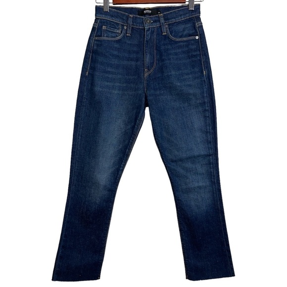 Hudson Holly High Rise Crop Straight Jeans 24 - Picture 5 of 11